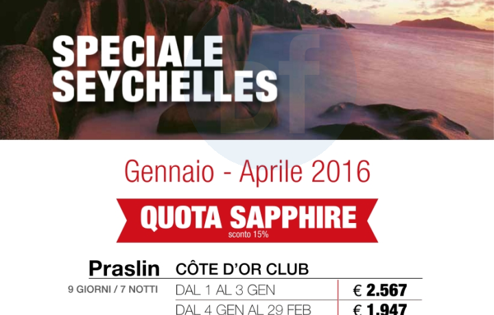 OFFERTA SEYCHELLES