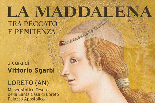 la maddalena, mostra curata da sgarbi a loreto