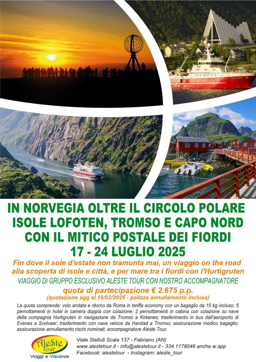 viaggio in norvegia postale dei fiordi